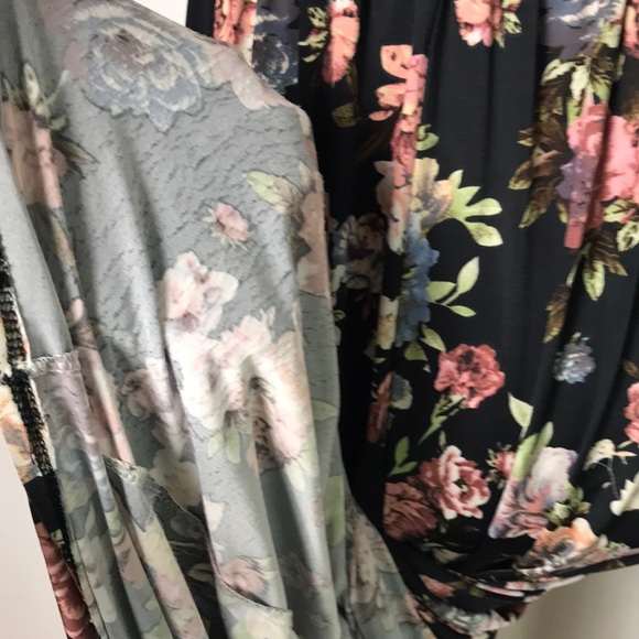 🌻 3/25 🌻 Emerald USA Super Stretch Floral Maxi - Picture 9 of 12